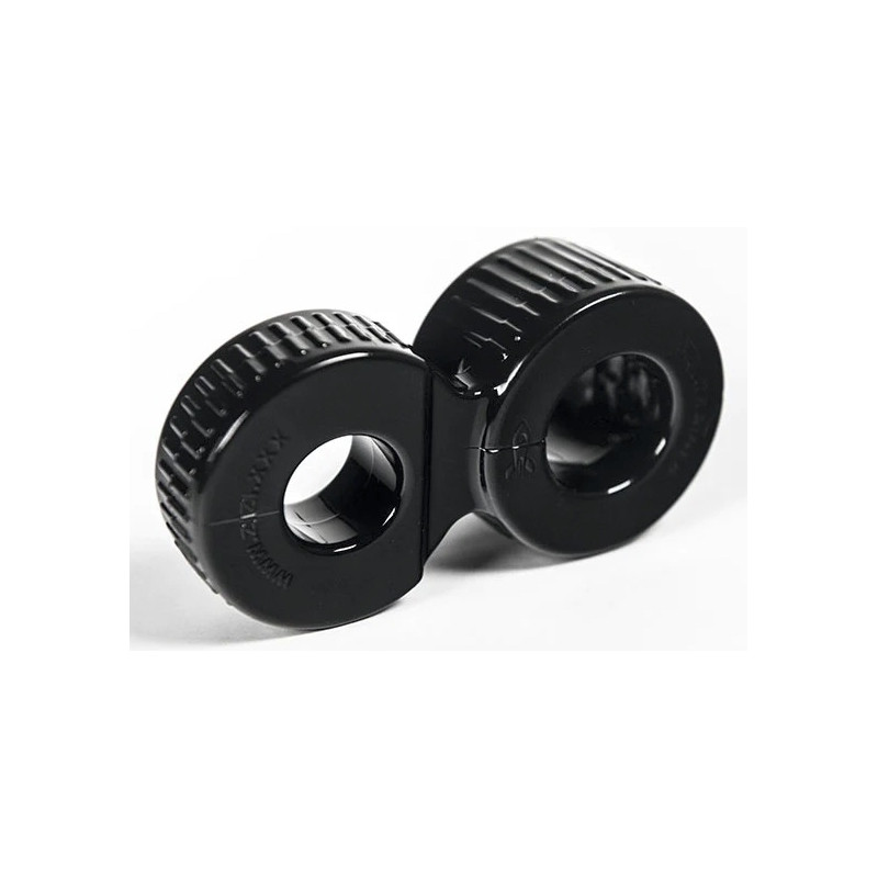 Zizi XXX Ballstretcher Zizi Trainer Double Ring 25 mm Noir
